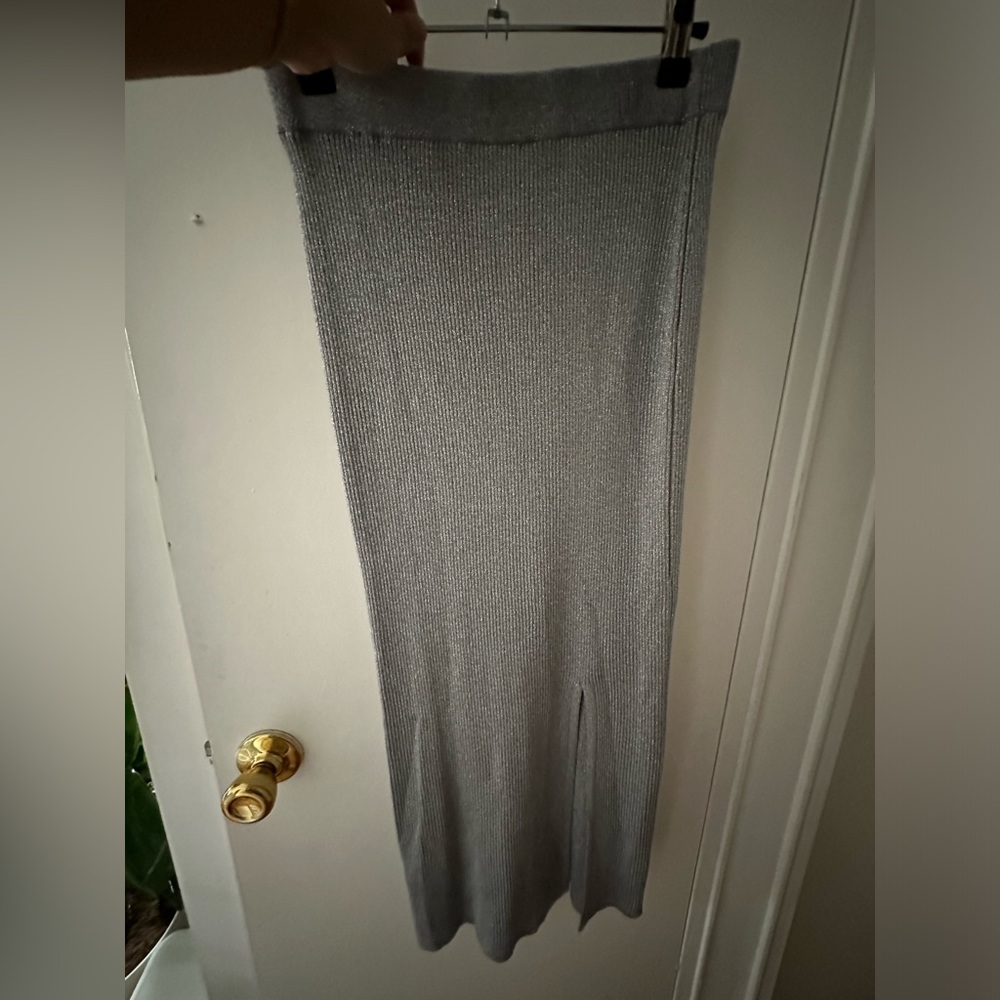 Zara shimmering party skirt